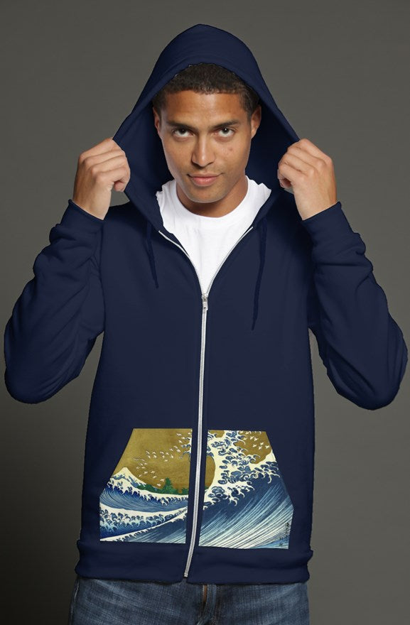 Tsunami Zip Hoodie